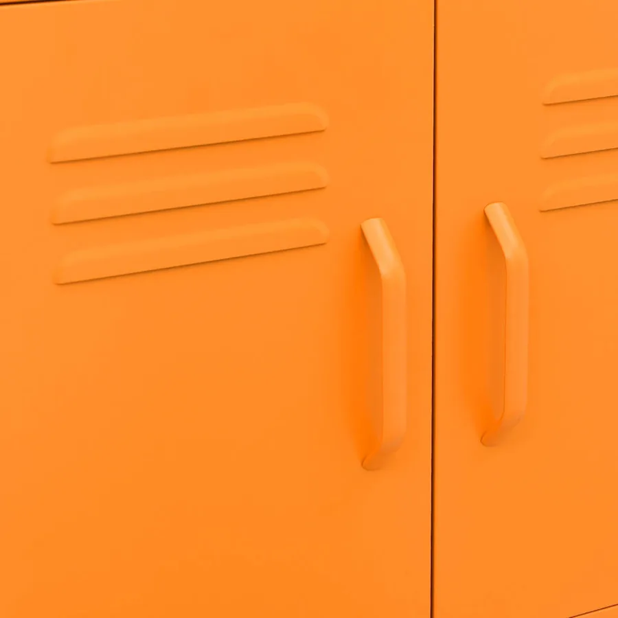 Armoire de rangement Orange 60x35x56 cm Acier - 7