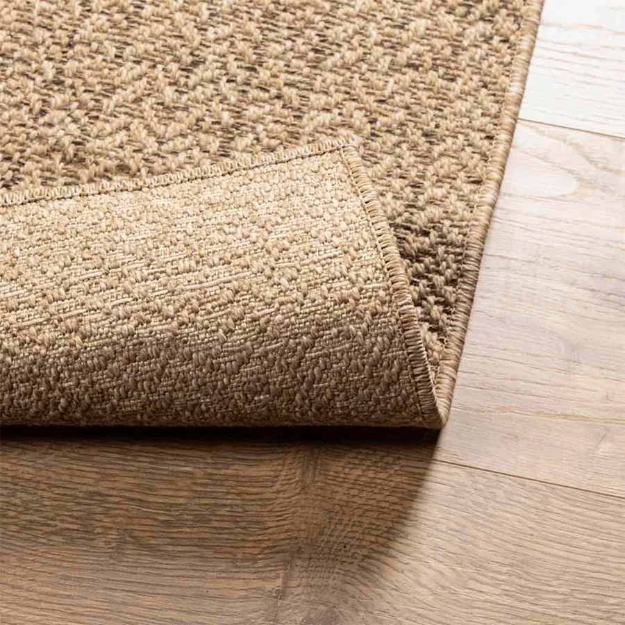 Tapis ZIZUR 200x290 cm aspect de jute intérieur et extérieur - 7