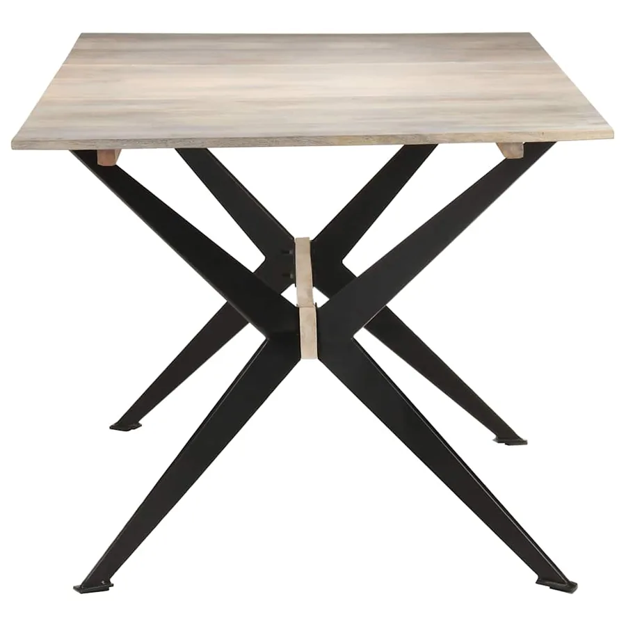 Table à manger 180x90x76 cm Bois de manguier massif - 3