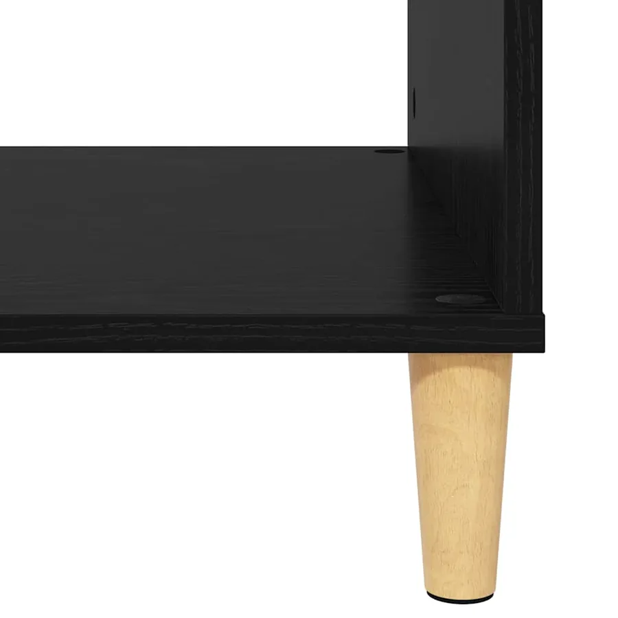 Table basse Chêne noir 102 x 55 x 35 cm Bois d'ingénierie - 8
