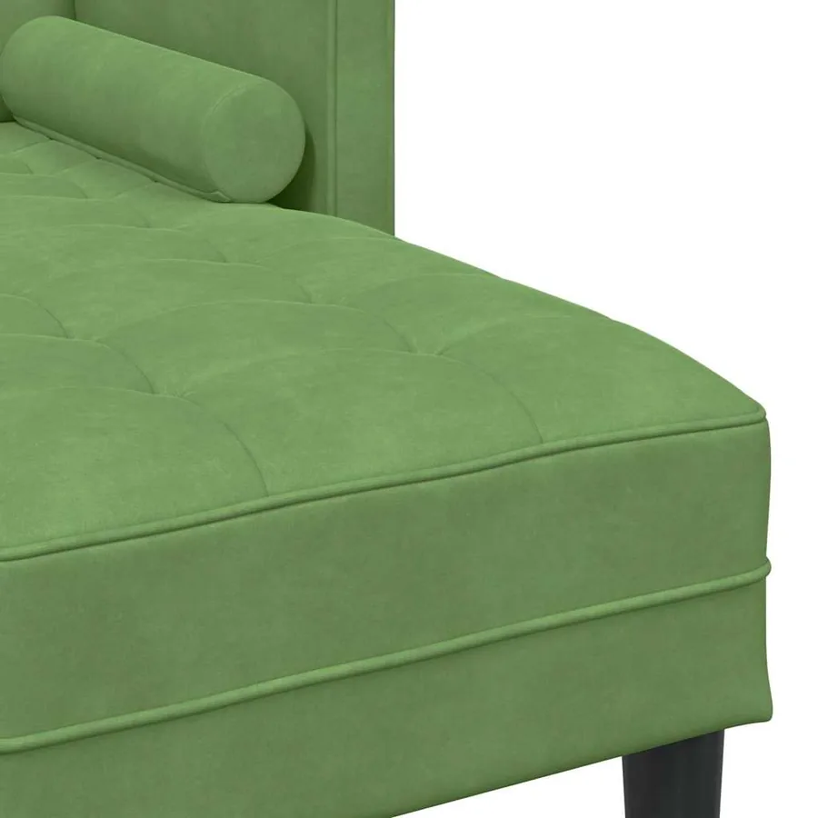 Ensemble de Canapés avec coussin Vert clair Polyester - 7