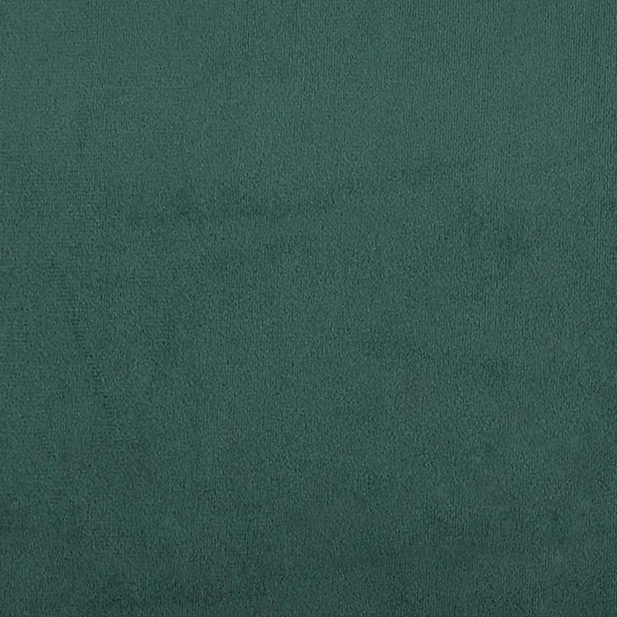 banc avec coussin Vert foncé 113 x 57 x 39 cm Velours - 8