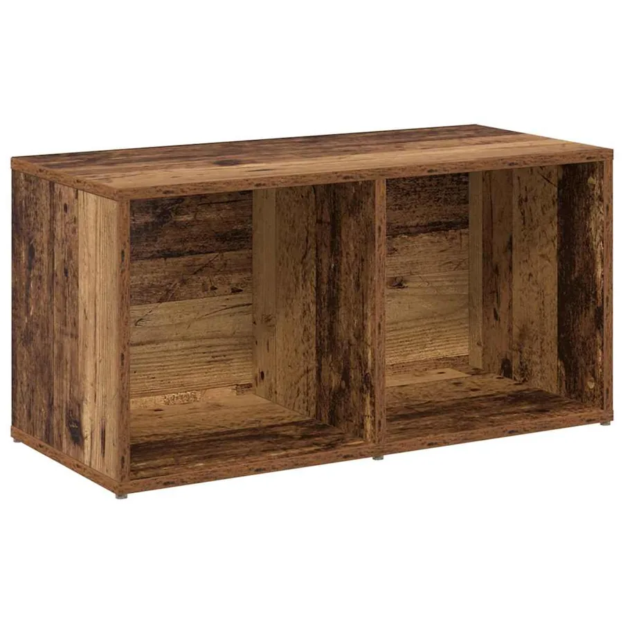 Ensemble meuble TV 4 pcs Bois Ancien 37 x 37 x 72 cm - 5