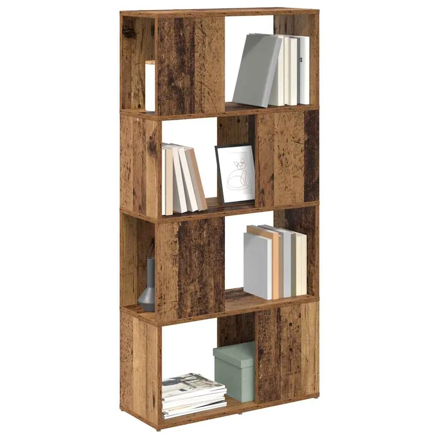 Ensemble meuble TV Marron 60 x 24 x 125,5 cm Bois d'ingénierie - 3