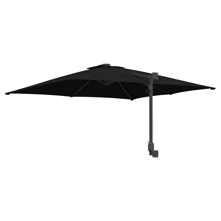 Parasol de jardin Noir 248,5 x 247,5 x 160 cm - 6