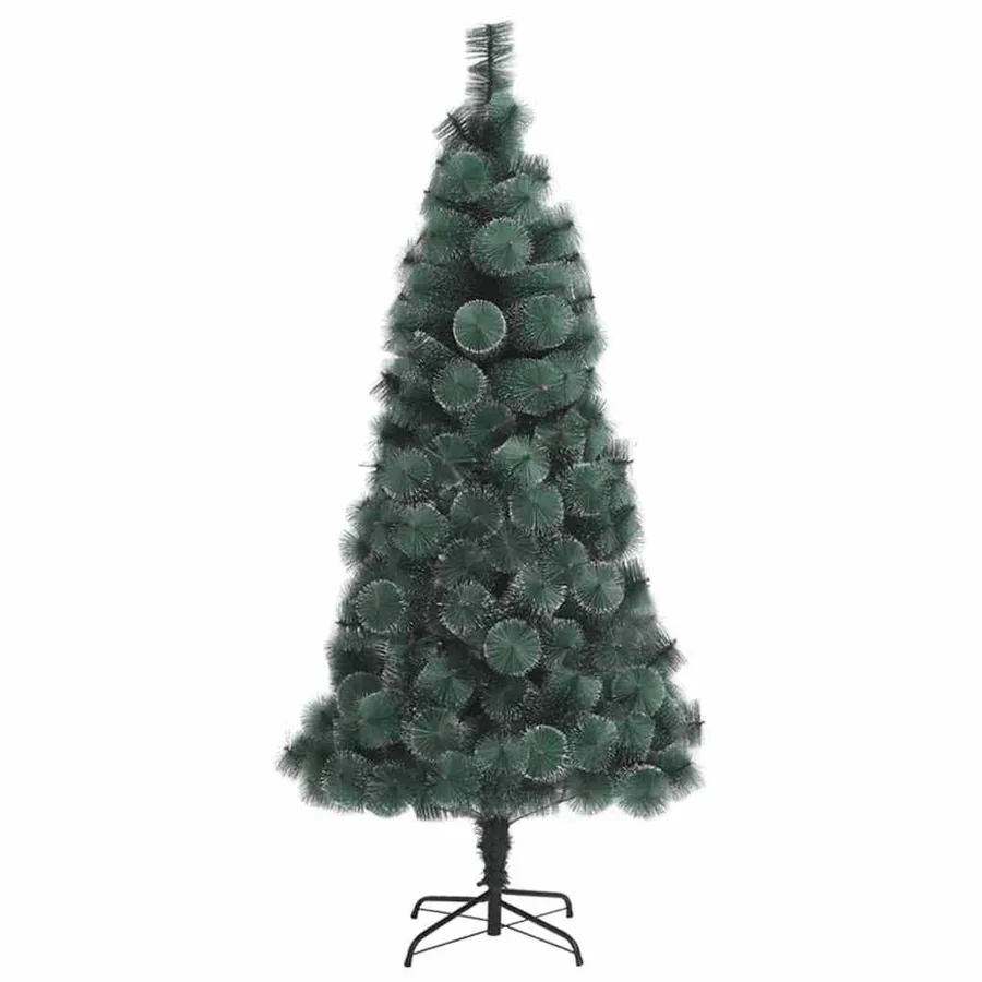 Sapin de Noël artificiel pré-éclairé Vert 180 cm PET - 3