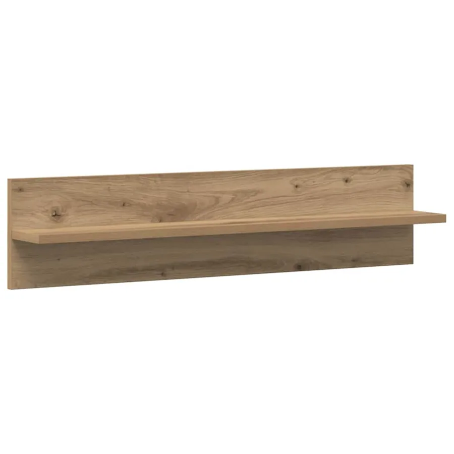 Étagère Murale Montage mural 2 pcs Chêne artisanal - 5
