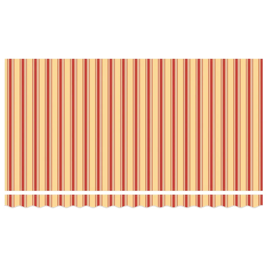 Auvent Rétractable Jaune 400 x 200 cm tissu - 6