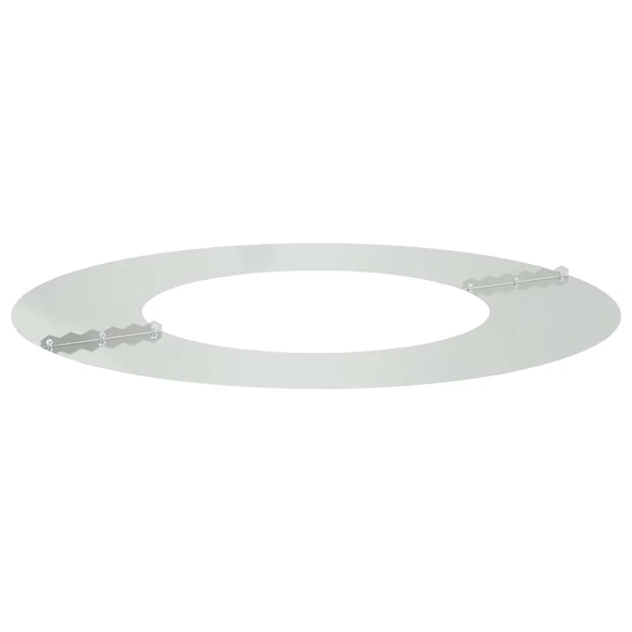 adapté pour anneau d'arbre plat Argent Ø40/70 cm - 4