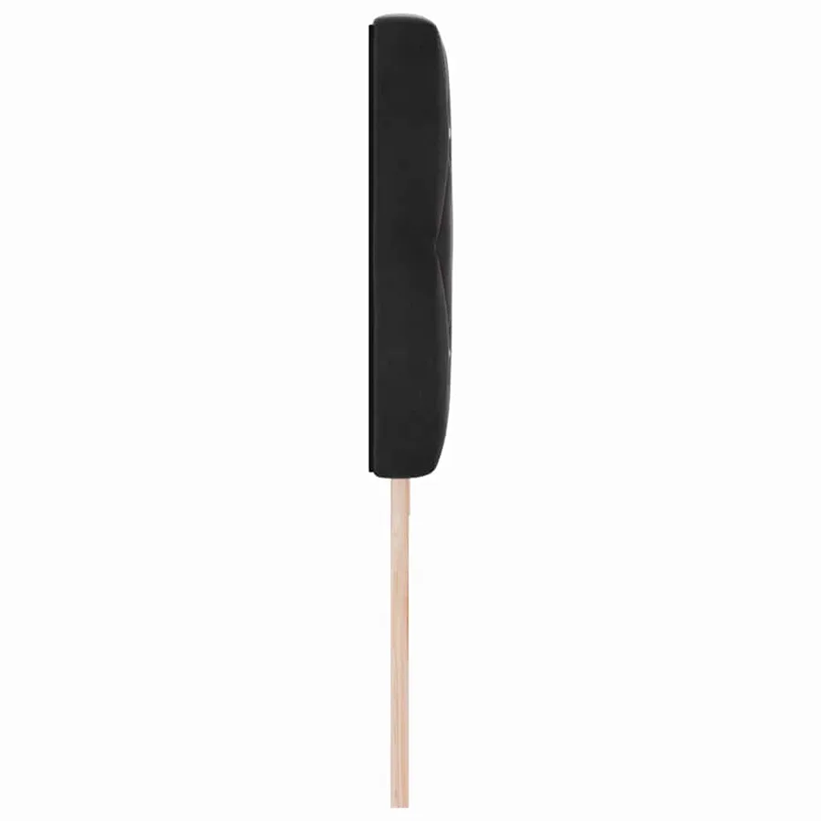 Tête de lit LED avec bandes LED Noir 200 cm Velours - 6