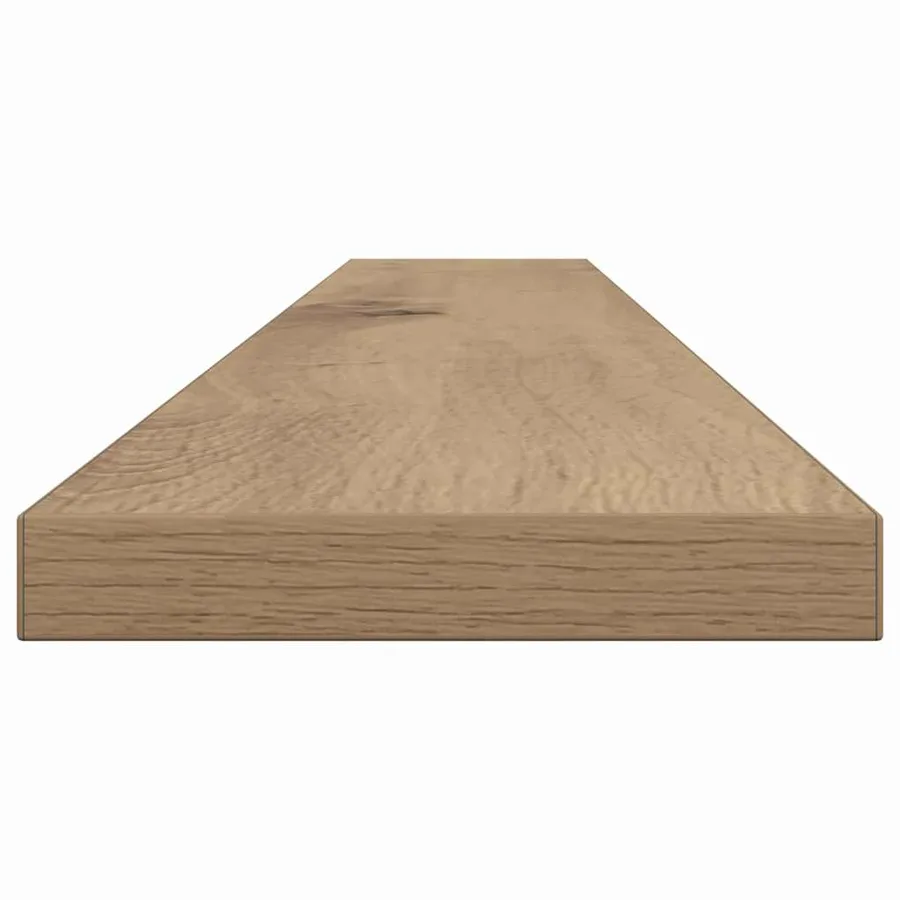 Étagère à livres 3 niveaux 4 pcs 100 x 10 x 1,5 cm Marron - 7