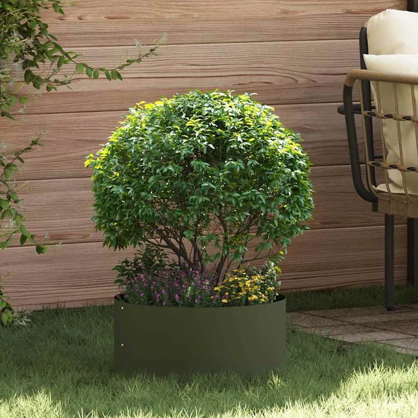 Anneau de jardinière Vert olive 40 x 40 x 20 cm