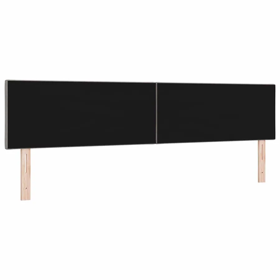 Tête de lit Taupe 200 cm tissu - 4