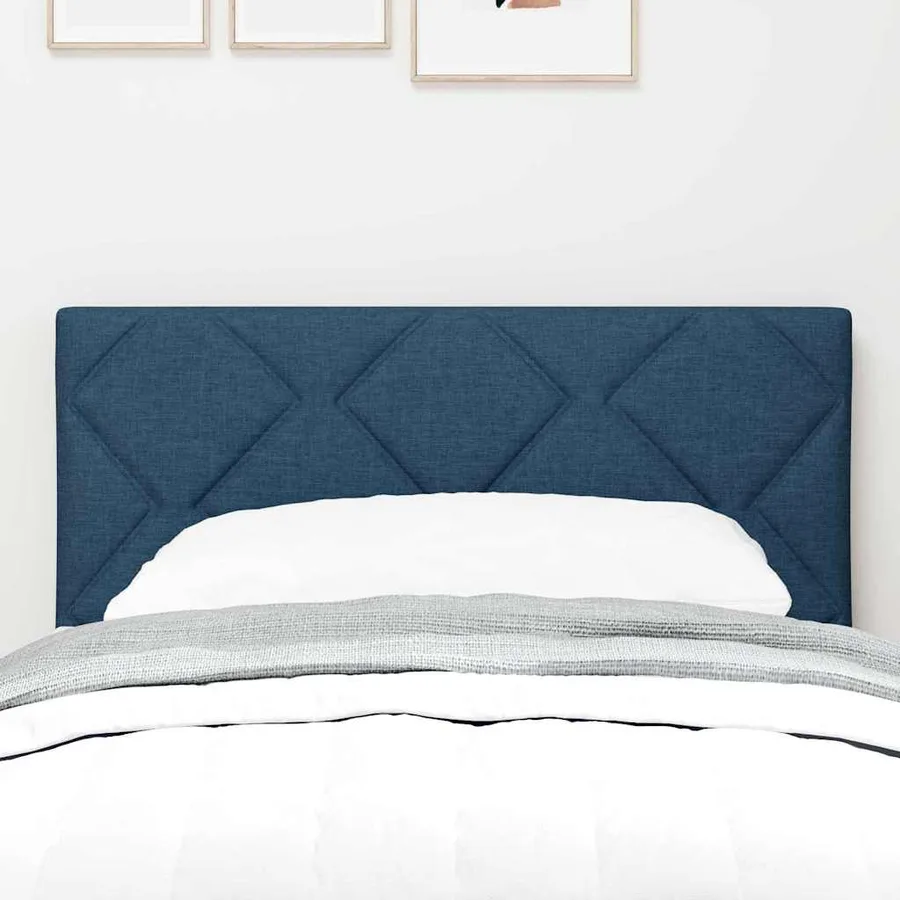Tête de lit LED Bleu 80 cm tissu - 3