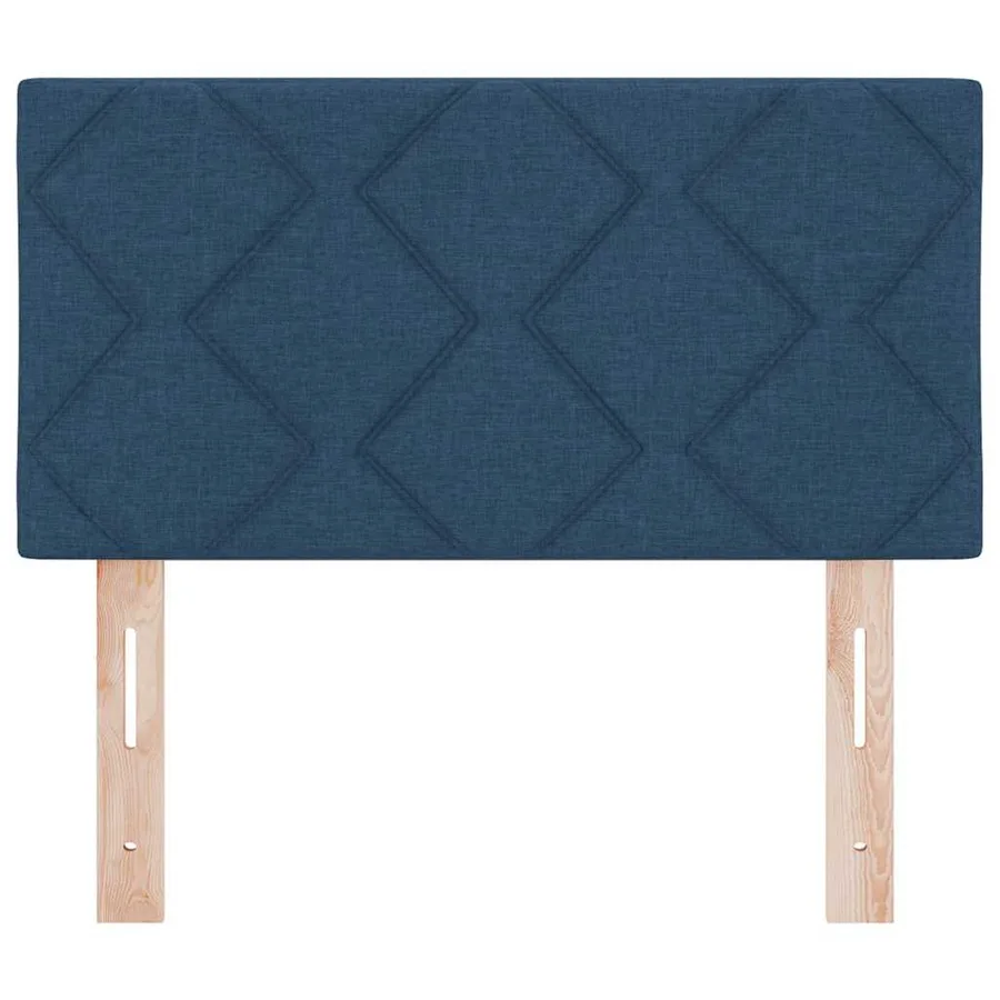 Tête de lit LED Bleu 80 cm tissu - 5