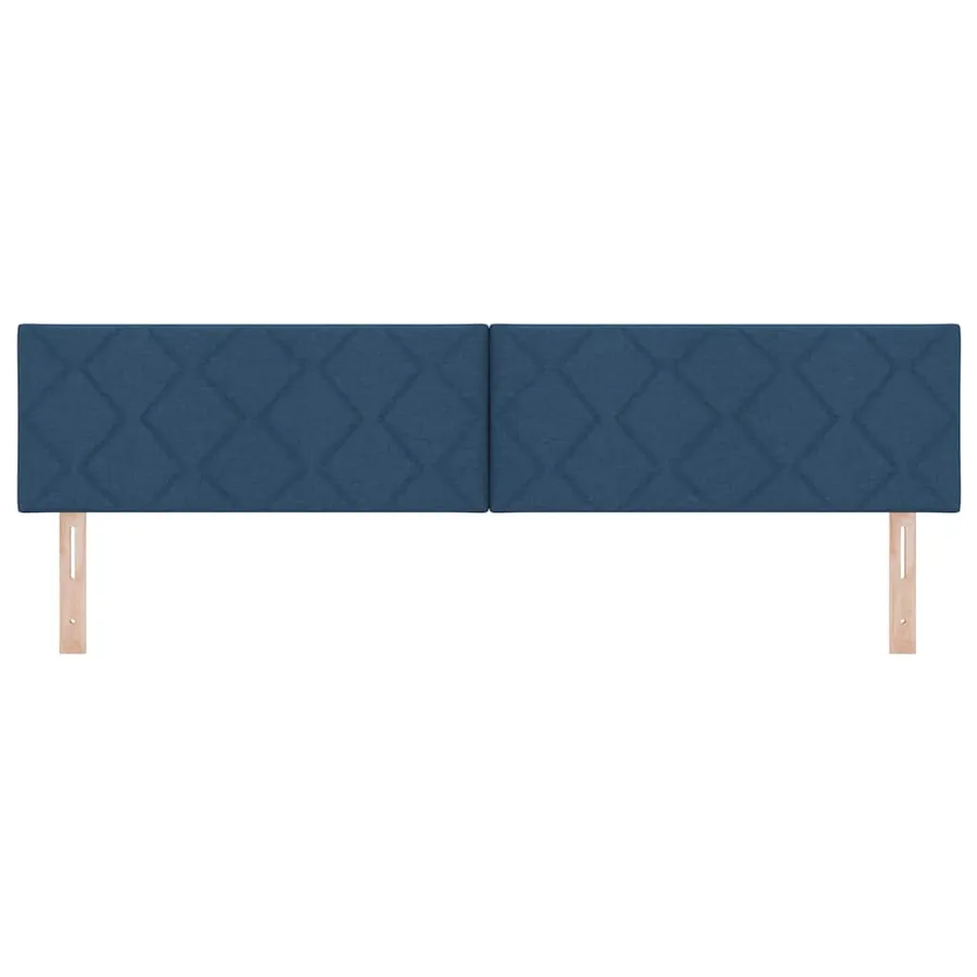 Tête de lit Bleu 200 cm tissu - 2