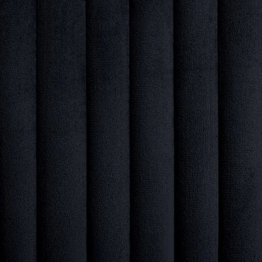 Chaises à manger lot de 6 noir velours - 7