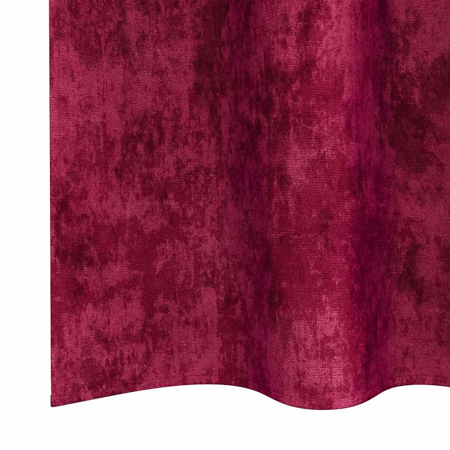 Rideaux en velours 2 pcs Bordeaux 140 x 140 cm Velours - 6