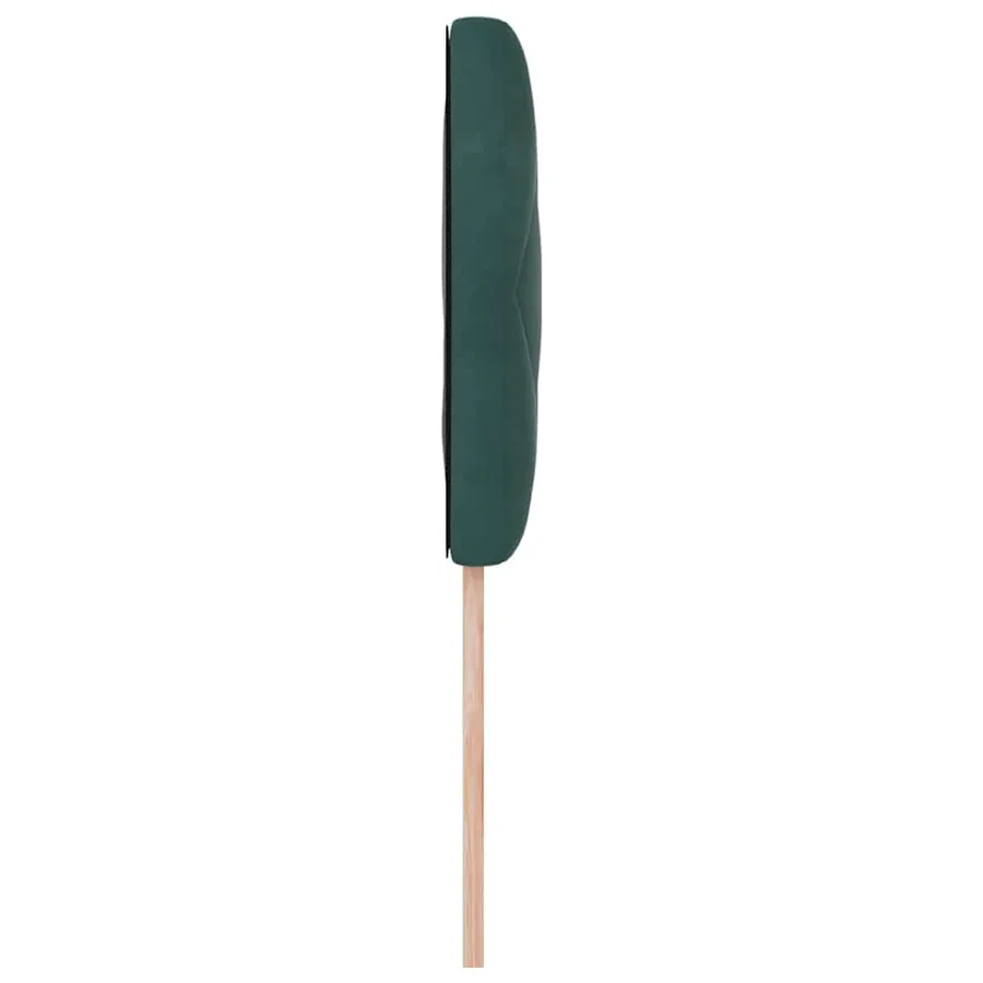 Tête de lit LED Vert foncé 100 cm Velours - 6