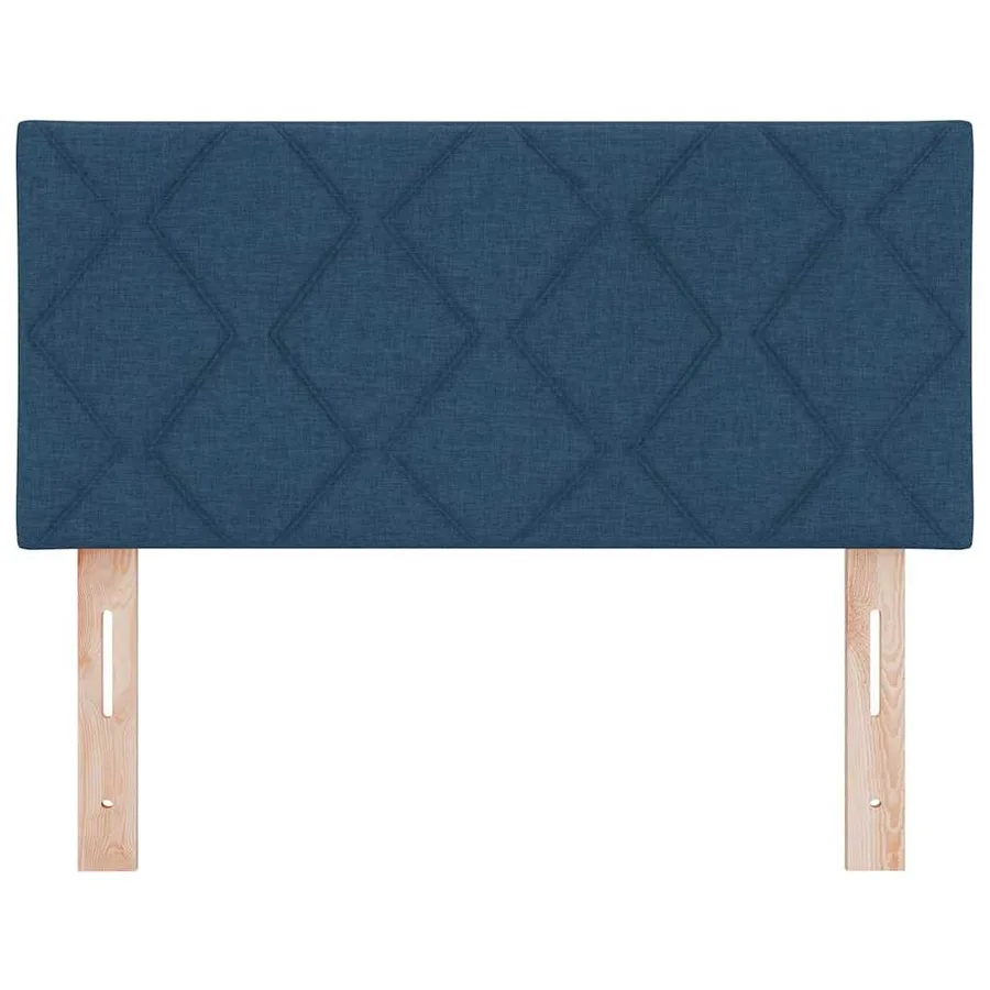 Tête de lit LED Bleu 100 cm tissu - 5