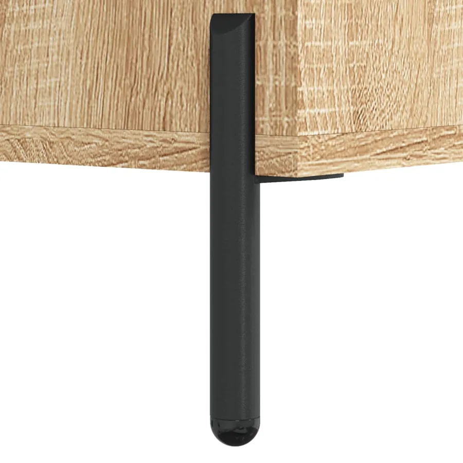 Buffet haut Chêne sonoma 34,5x34x180 cm Bois d'ingénierie - 10