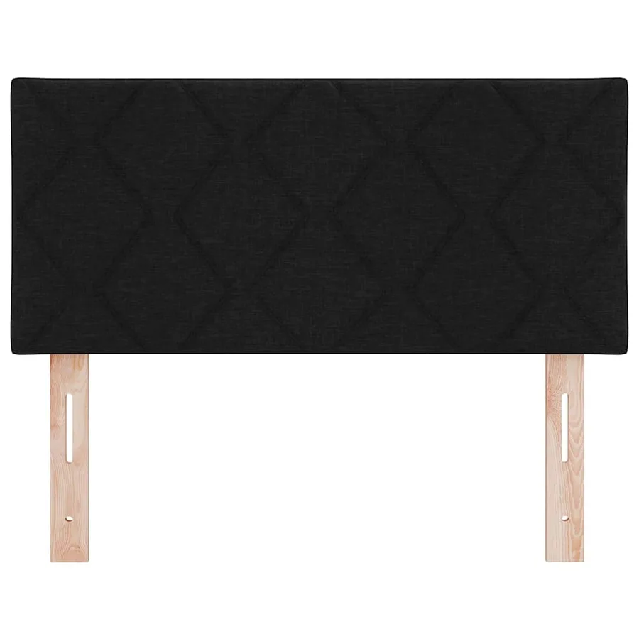 Tête de lit LED Noir 90 cm tissu - 4