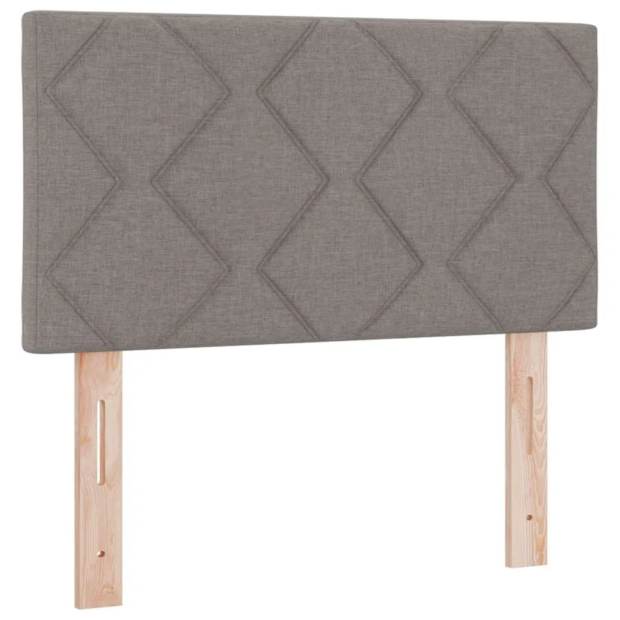 Tête de lit Taupe 80 cm tissu - 2