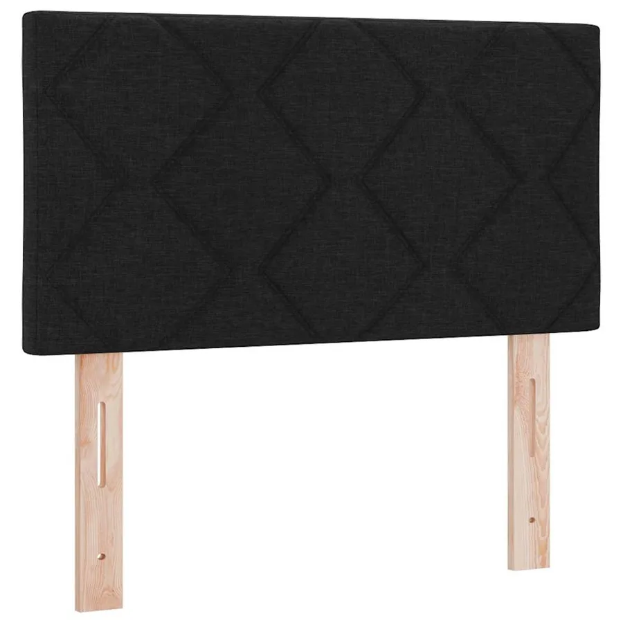 Tête de lit Noir 80 cm tissu - 2