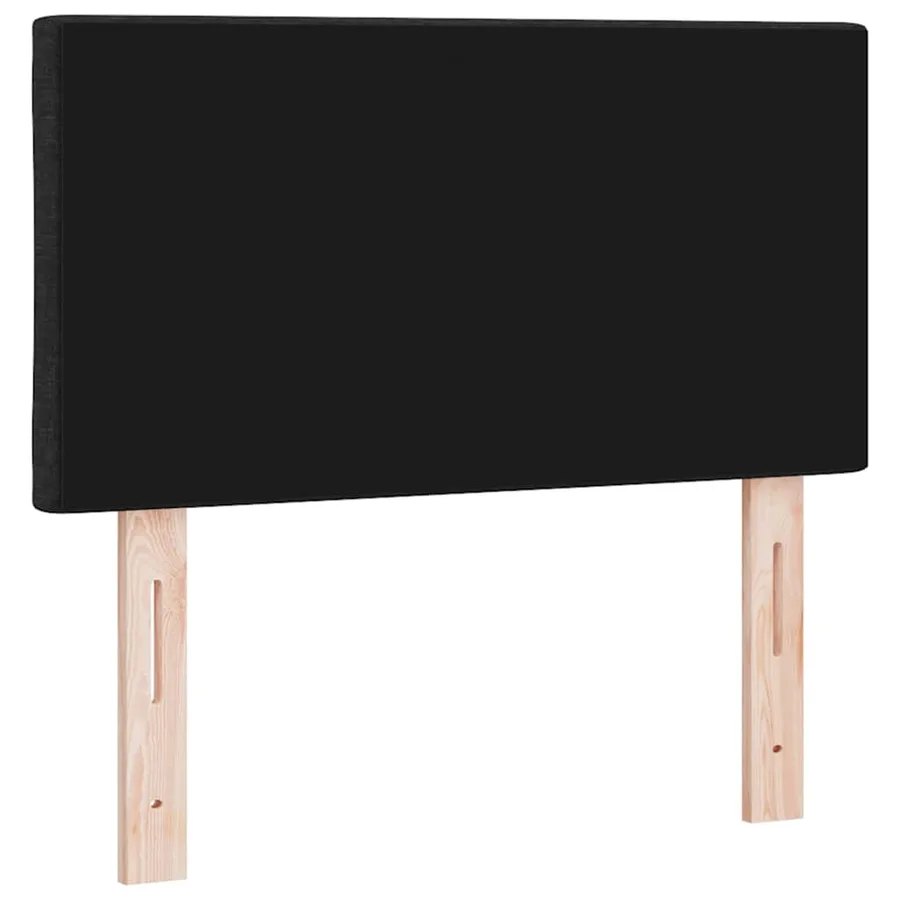 Tête de lit Noir 80 cm tissu - 4