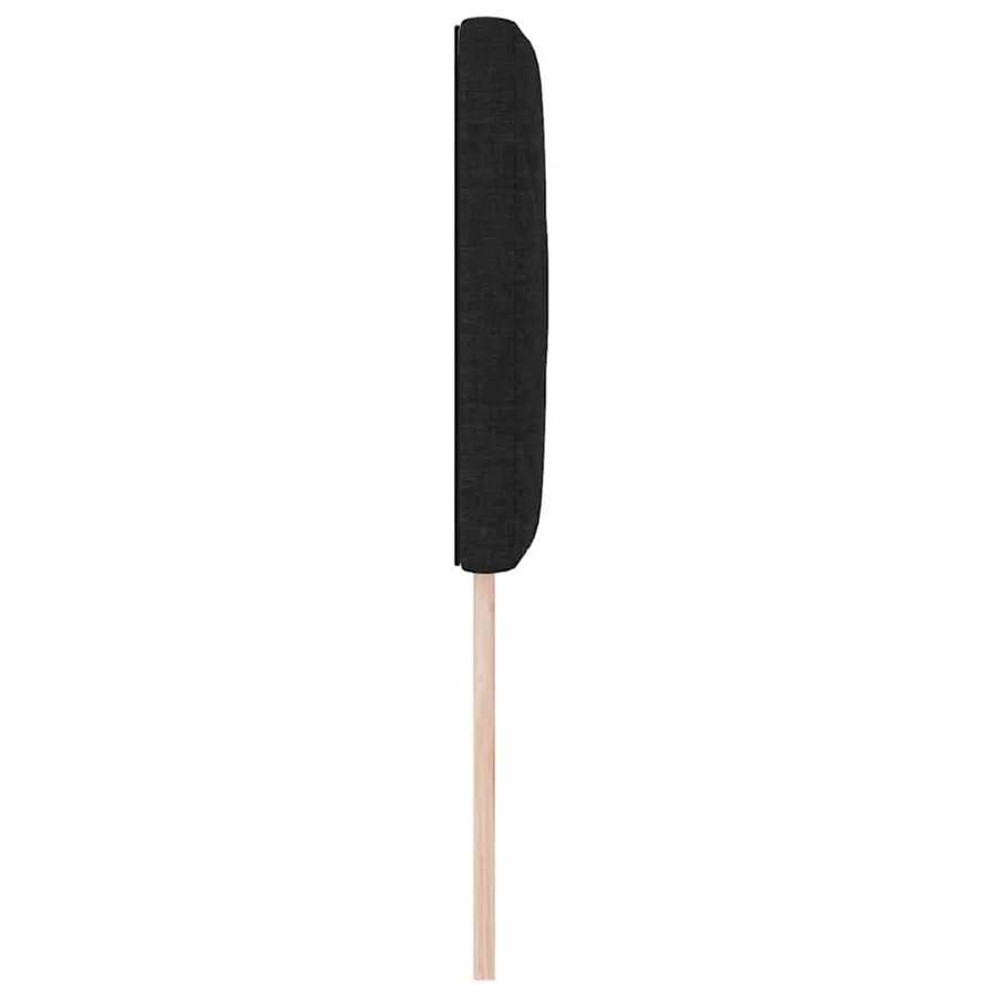 Tête de lit Noir 80 cm tissu - 6