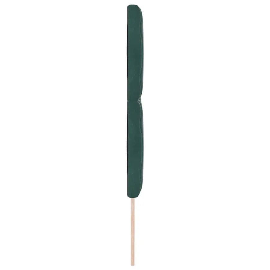 Tête de lit Vert foncé 144 cm Velours - 5