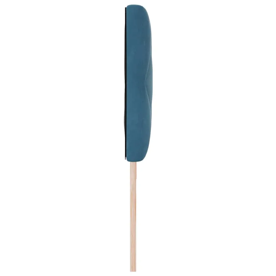 Tête de lit LED Bleu foncé 180 cm Velours - 6