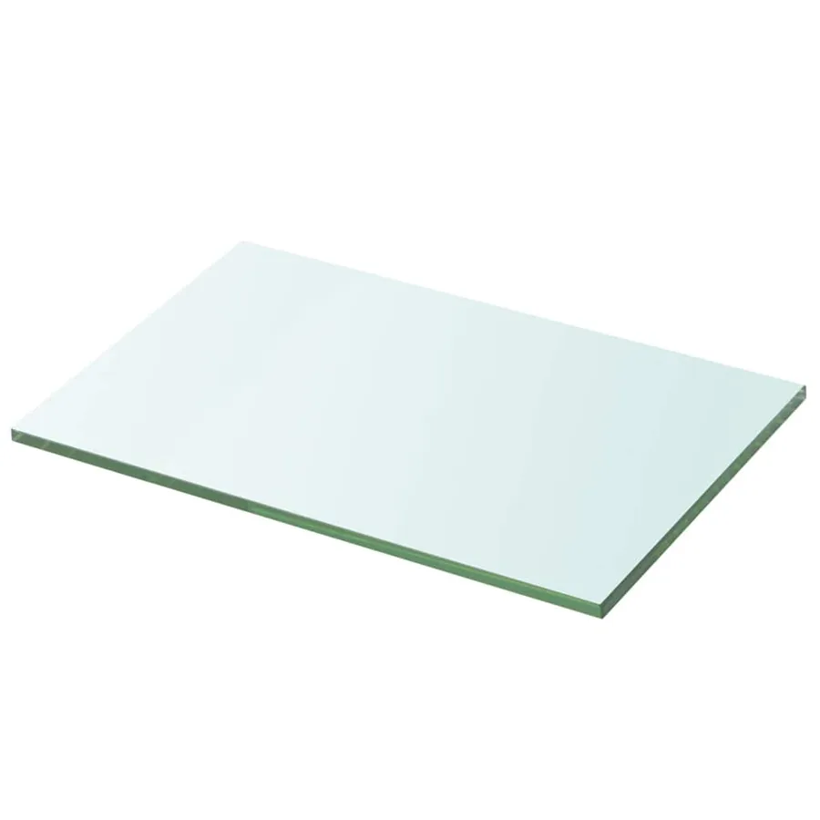 Panneaux d'étagère 2 pcs Verre Transparent 20 x 25 cm - 2