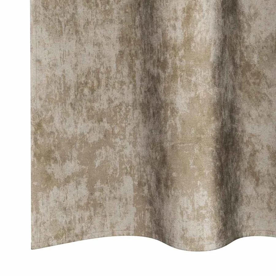 Rideaux en velours 2 pcs Champagne 175 x 140 cm Velours - 6