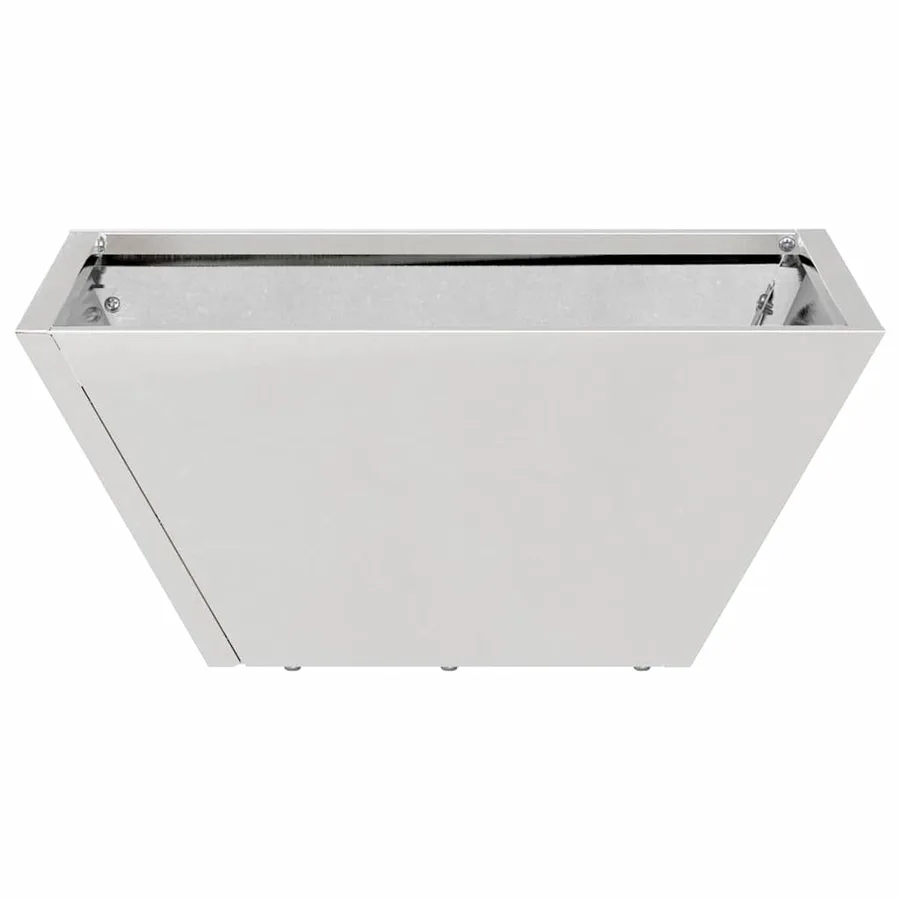 Cache-pot de jardin 5 pc Argent 35 x 35 x 15 cm - 7
