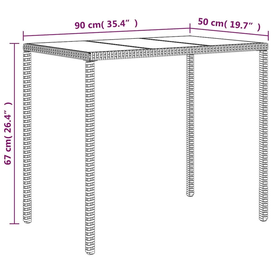 Salon de jardin 6 pcs avec coussins Gris Résine tressée - 12