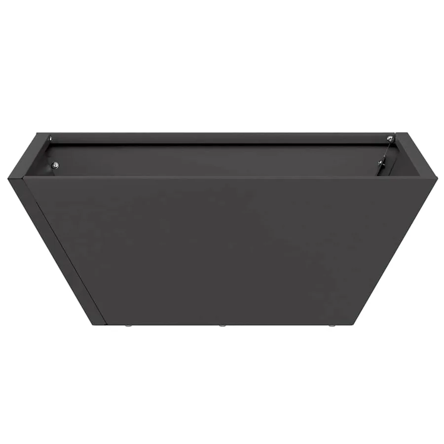 Cache-pot de jardin 5 pc Noir 40 x 40 x 15 cm - 7
