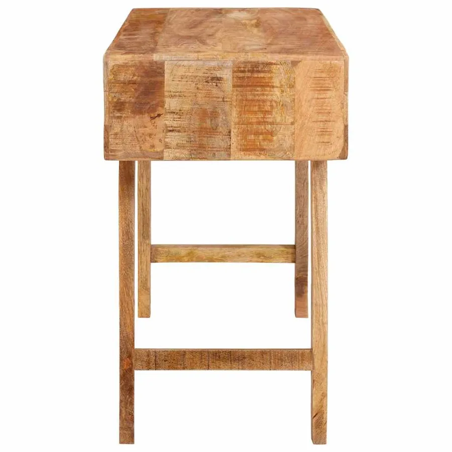 Table de Toilette Marron 90 x 76 x 45 cm Bois de mangue massif - 5