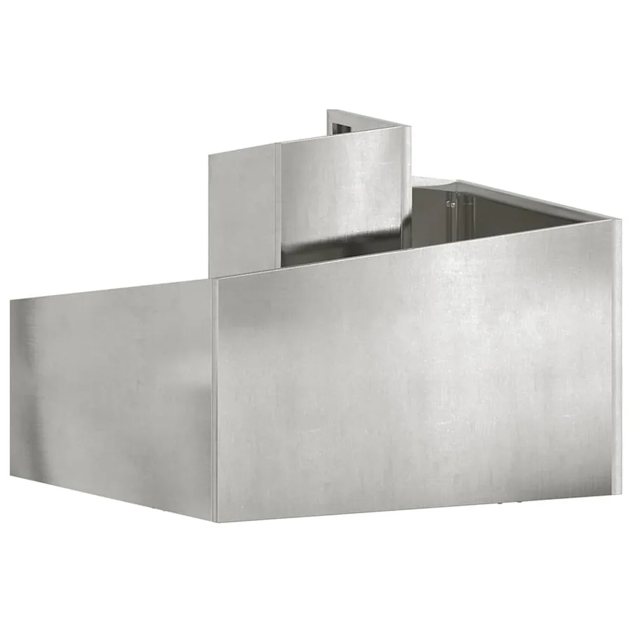 Cache-pot de jardin Argent 60 x 60 x 50 cm Acier inoxydable - 7