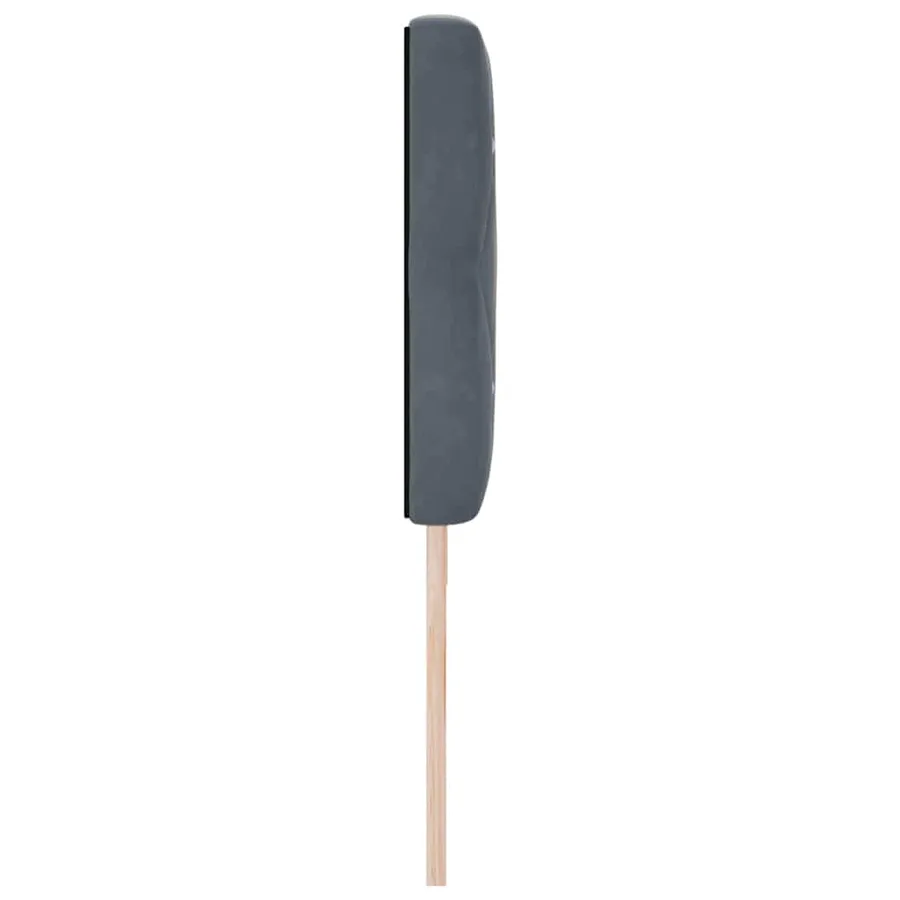 Tête de lit LED avec bandes LED Gris foncé 180 cm Velours - 6