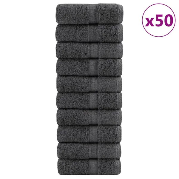 Gants de toilette de qualité supérieure SOLUND 50 pcs 600 g/m²