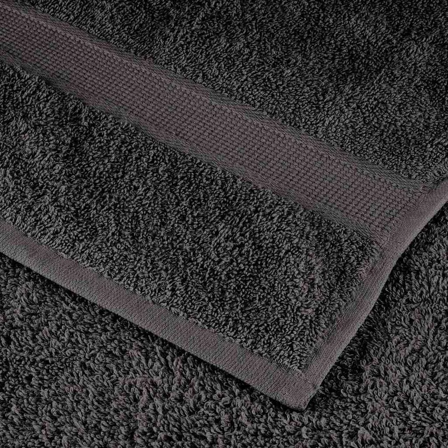 Serviette Invité SOLUND 4 pc Anthracite 15 x 21 cm 550 gsm - 5