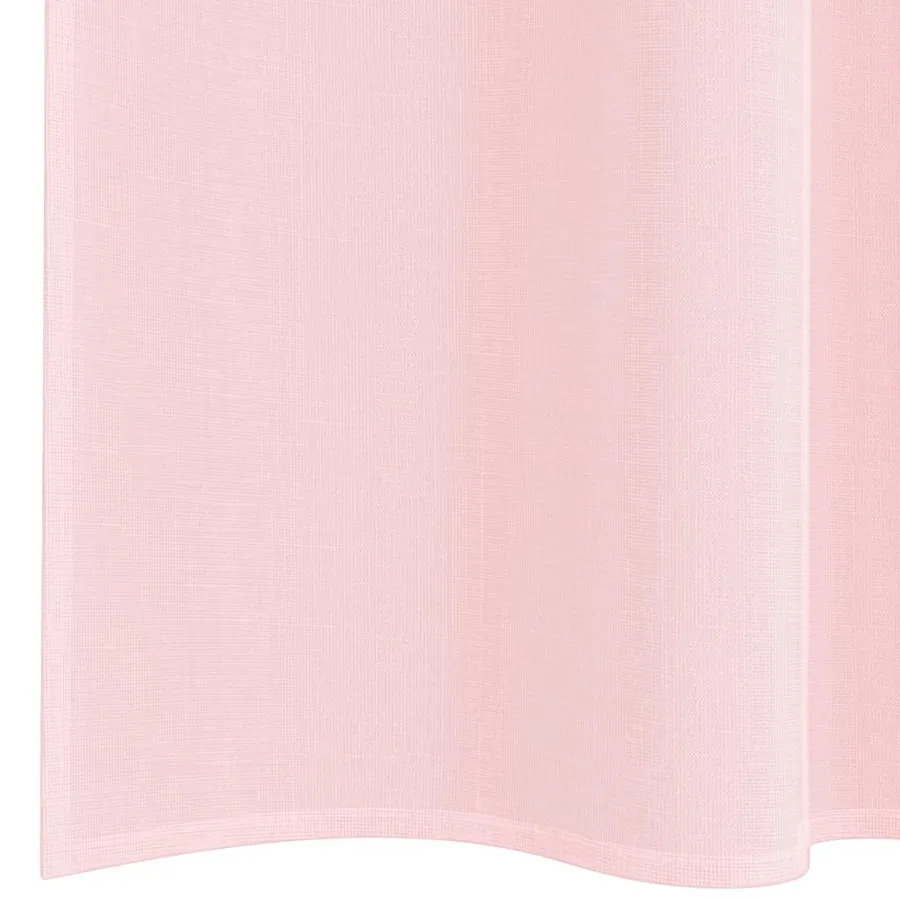 Rideaux en voile avec passe-tringles 2 pcs rose clair - 6