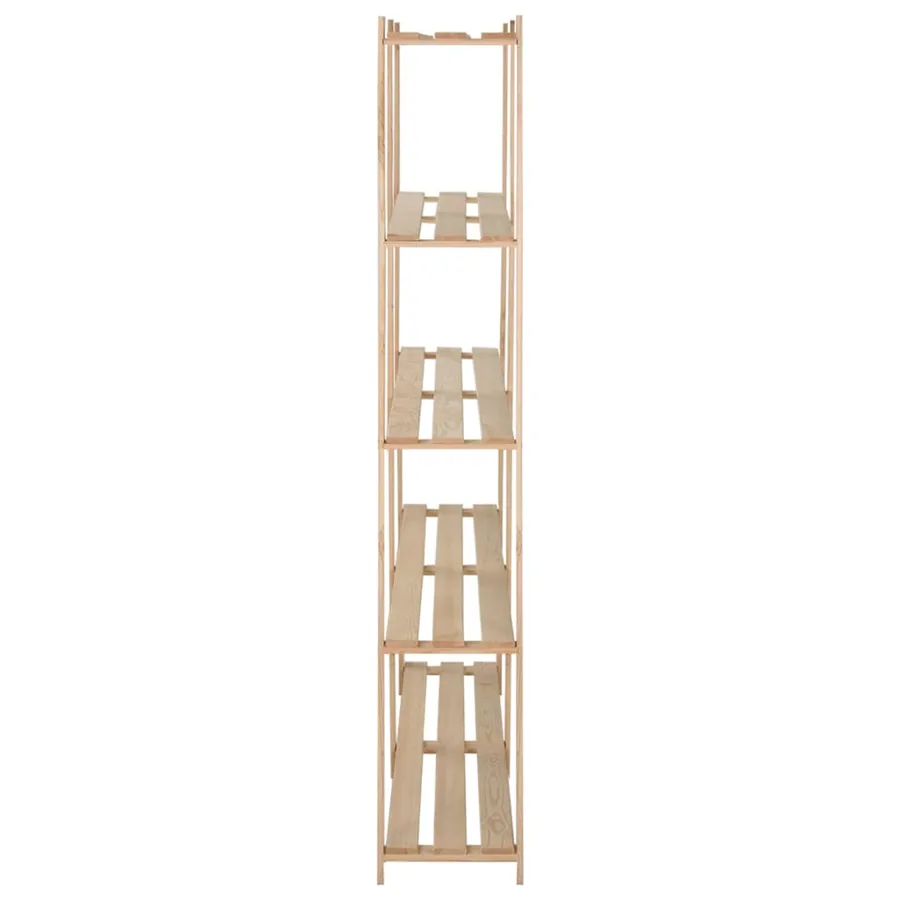 Étagère de stockage 5 niveaux 170x28,5x170cm Bois de pin massif - 3