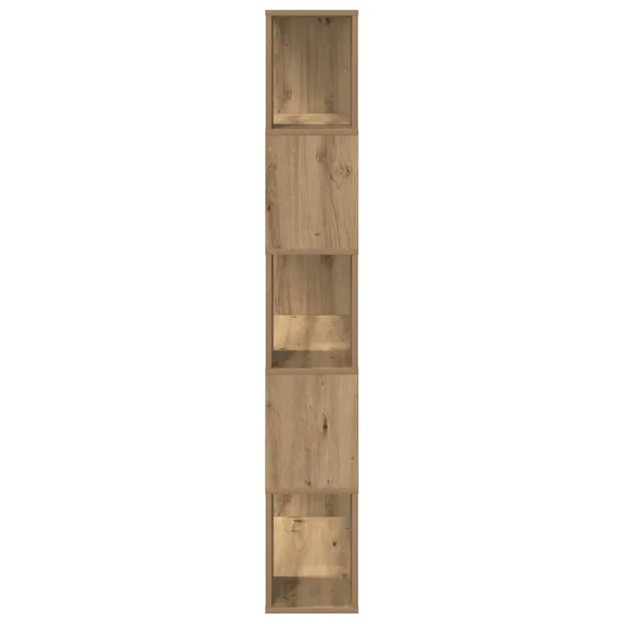 Ensemble meuble TV 80 x 24 x 156 cm Marron Bois d'ingénierie - 6