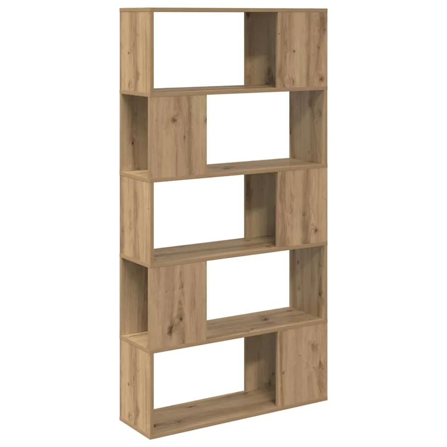 Ensemble meuble TV 80 x 24 x 156 cm Marron Bois d'ingénierie - 7