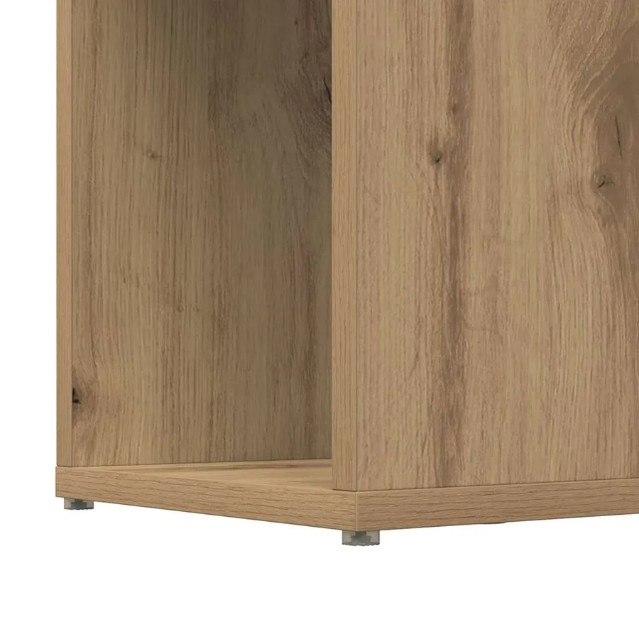 Ensemble meuble TV 80 x 24 x 156 cm Marron Bois d'ingénierie - 9