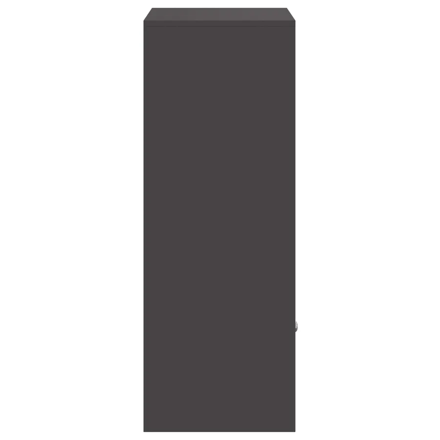 Boîte de dépôt de colis avec porte Noir 47,5 x 38 x 59 cm Acier - 6