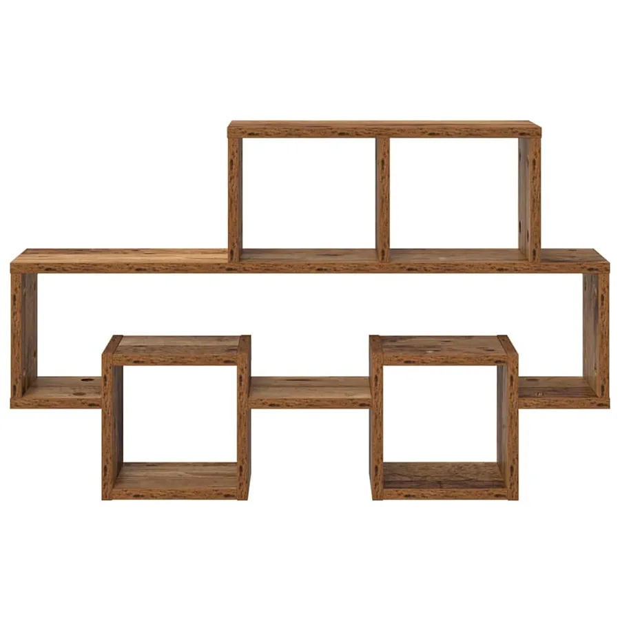 Étagère Murale Bois ancien 82 x 15 x 51 cm Bois d'ingénierie - 5
