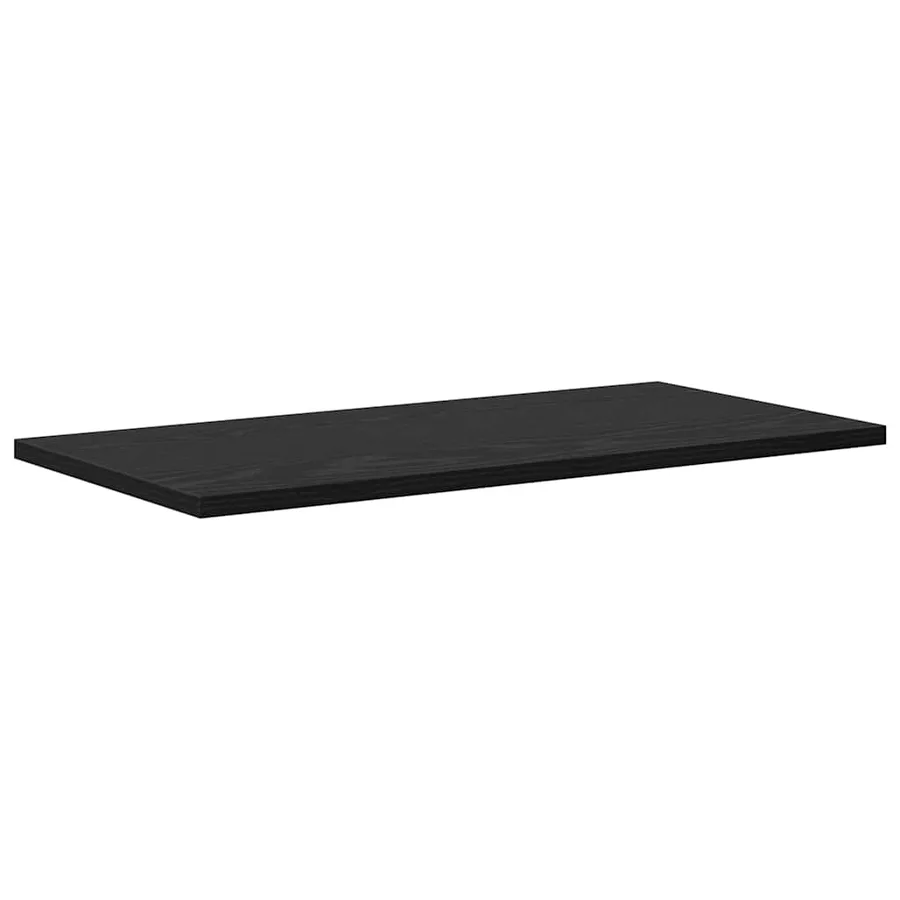 Étagère à livres 4 pcs Noir 60 x 30 x 1,5 cm Bois d'ingénierie - 5